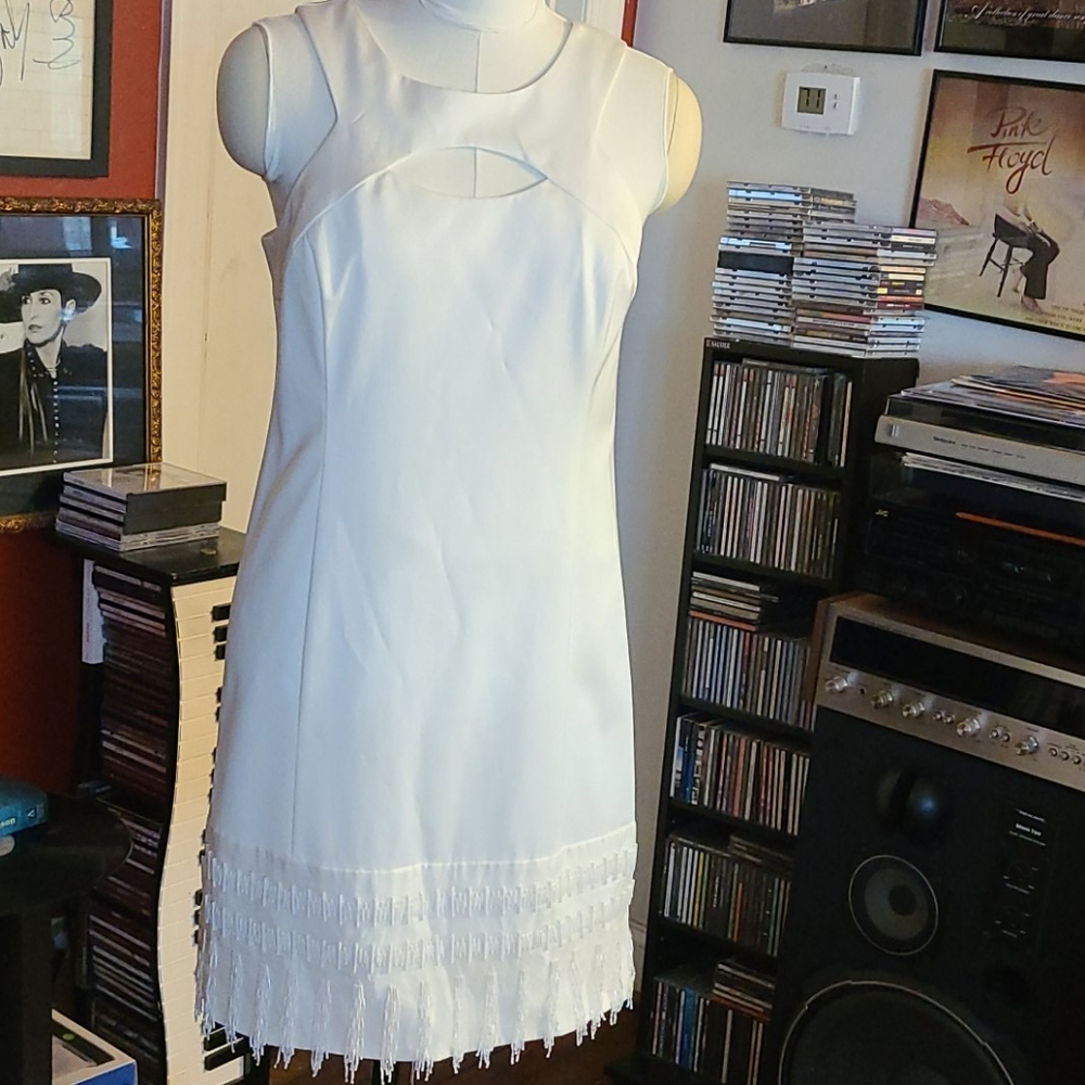 White dress classic casual formal